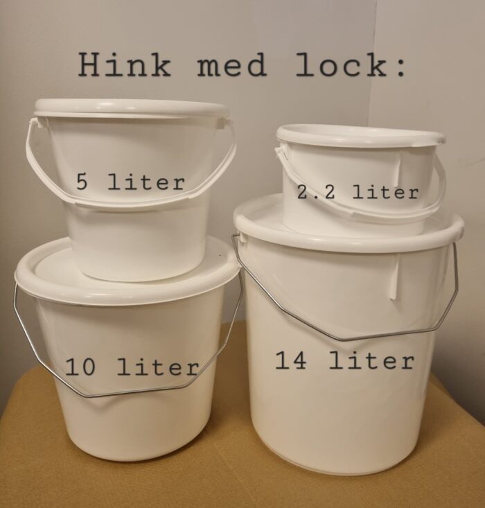 Plasthink 14L med lock
